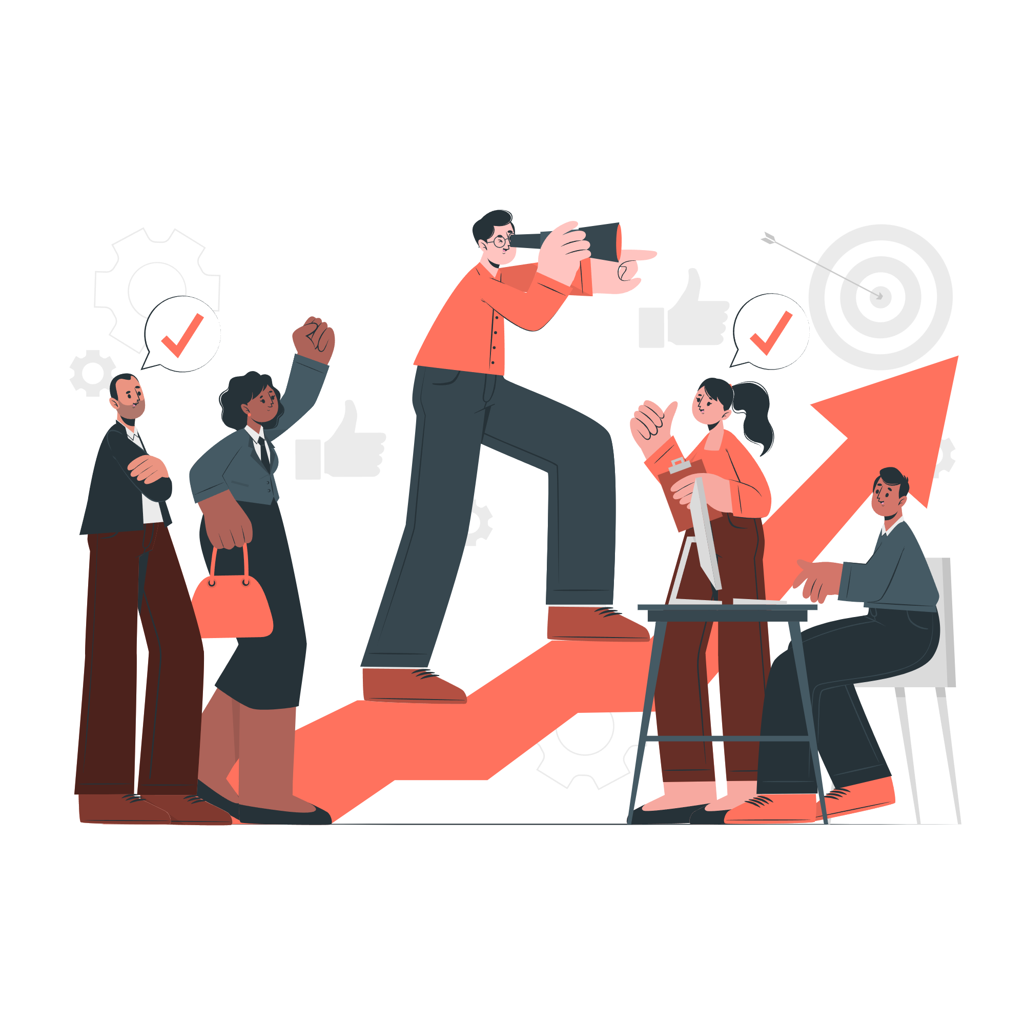 About Us Illustration