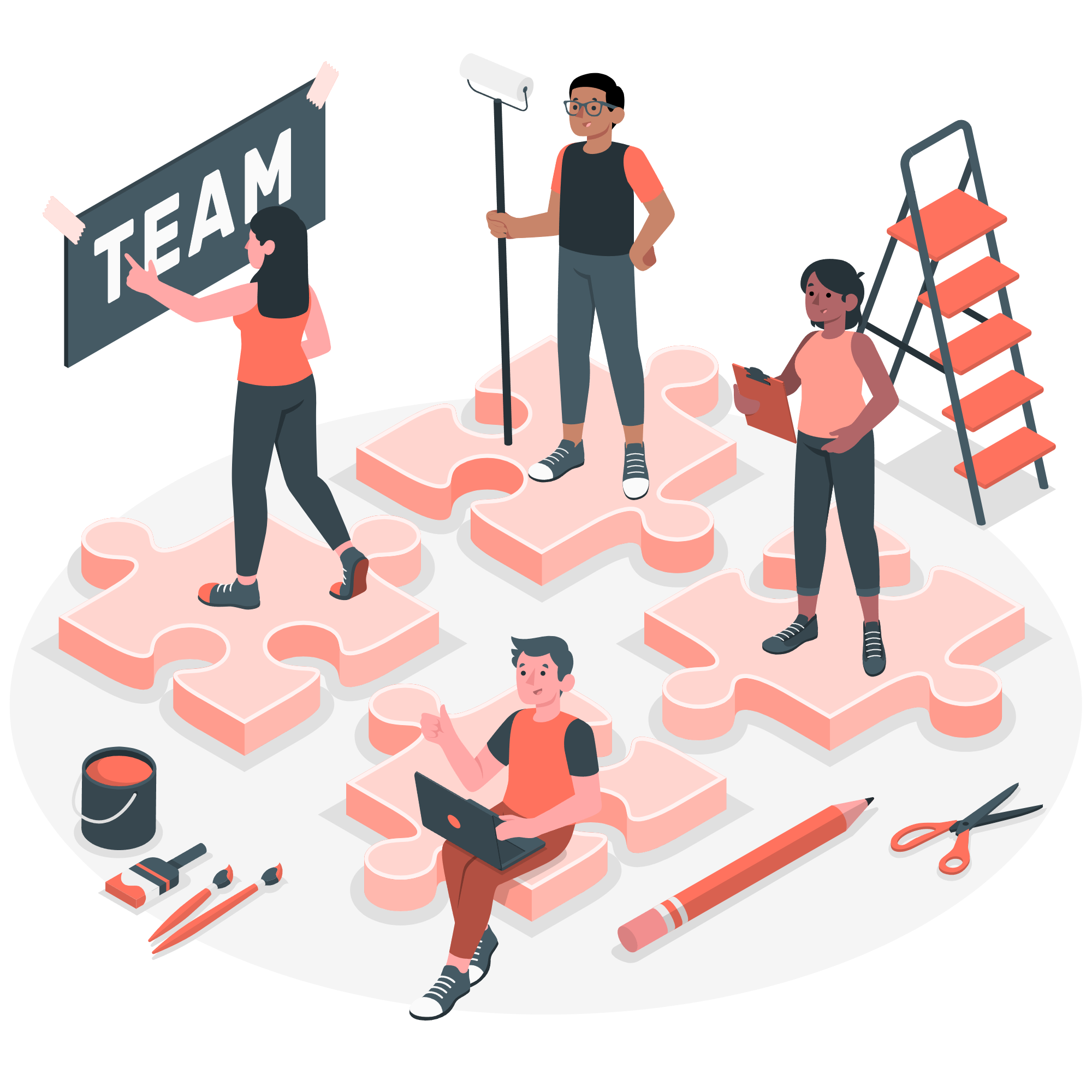 About Us Illustration